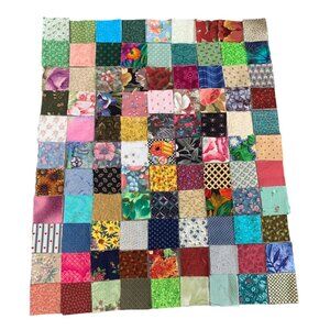 198 Precut 2" Cotton Quilting Squares Fabric Sewing